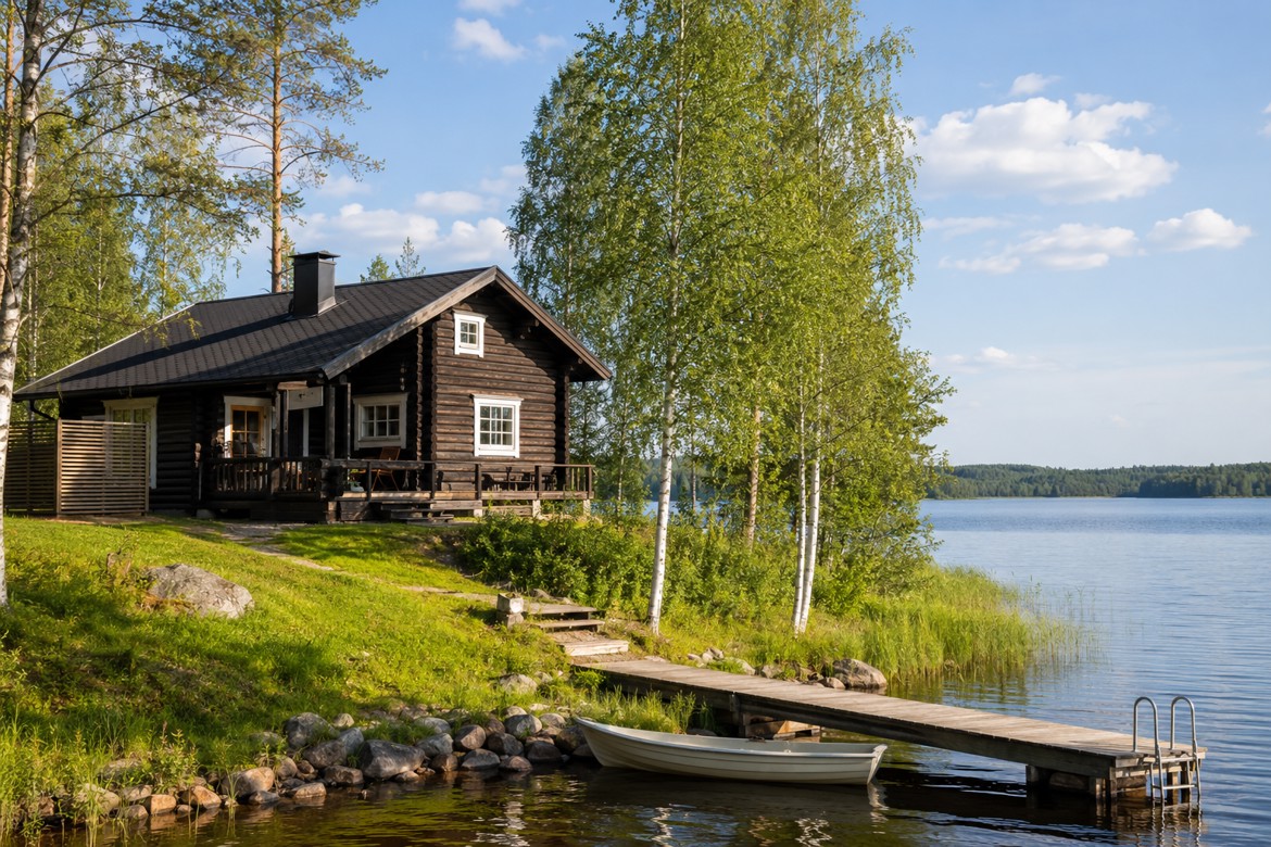 Koivurannan hirsimökki