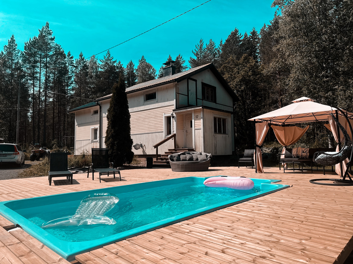 Villa Pyrstöjärvi, vuokramökki Siikainen